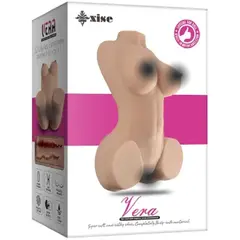 GENERICO - MASTURBADOR DE 30 CM DOS ORIFICIOS DE SILICONA 2.5 KG ENVIO DISCRETO