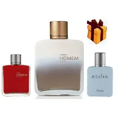 NATURA - Homem Neo 100ml + 2 homem mini 25ml + regalo
