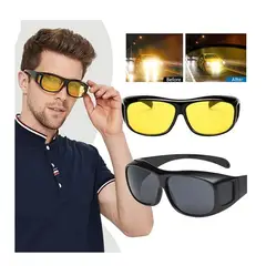 GEN - Lentes HD Gafas Día y Noche con Super Visión para Manejo y Uso Diario