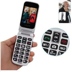 LESIA - Celular F1 Tapa 4g Boton sos Teclas grandes