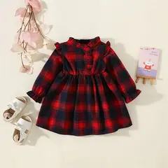 GENERICO - VESTIDO BEBE NAVIDAD (3 - 24 MESES)