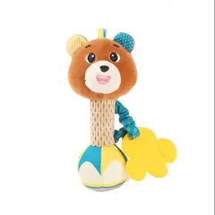 GENERICO - Sonaja de felpa suave para estimulación - Oso