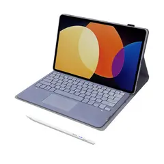 LENOVO - Tablet Pad 11 2025 6+128GB 11" WIFI 2.5K-Azul+Teclado Púrpura+Lápiz táctil