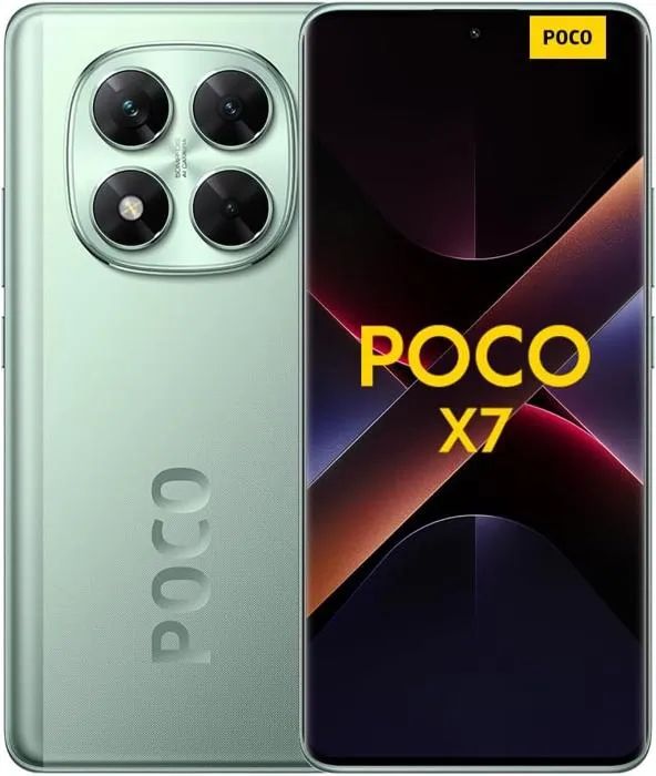 Smartphone POCO X7 5G Smartphone 8GB RAM 256GB ROM Green CHN 24095PCADG