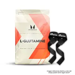 MYPROTEIN - L-Glutamina 1 Kg L-Glutamine + Straps