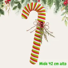 GENERICO - Bastones Navidad Arbol Bastones Navideños - Miden 42 cms