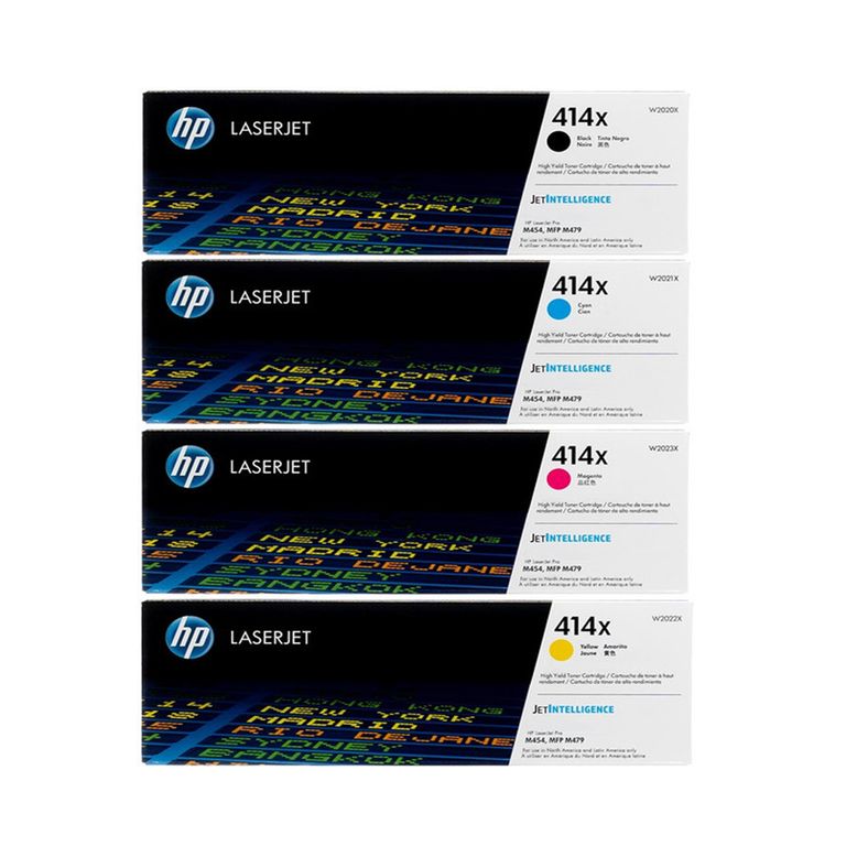 TONER 414X PACK COMPLETO 4 COLORES