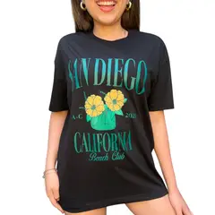 ENGELL - Polo Oversize San Diego California Club