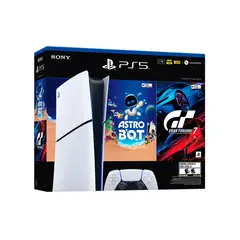 SONY - Consola PlayStation 5 Slim Digital Bundle Astro Bot y Gran Turismo 7