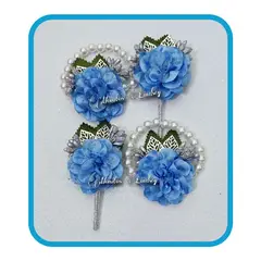 GENERICO - Conjunto De 1 Corsage Muñeca Y 1 Boutonniere CELESTE-