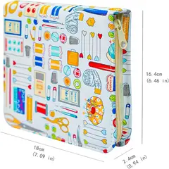 GENERICO - Kit De Costura Portátil Hilo Tijeras Agujas Y Cinta Métrica Accesorios y suministros de costura