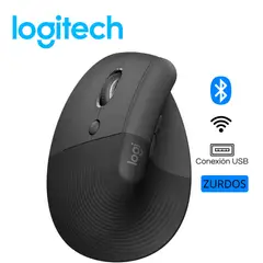 LOGITECH - Mouse Lift Left Zurdo Vertical Ergonómico negro 910-006467