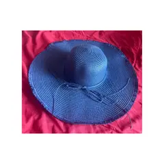 GENERICO - Sombrero Playa Lazo Nena Azul