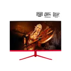 TEROS GAMING - Monitor curvo gaming TEROS TE-2473G 238 FHD VA 180Hz 1ms HDMI DP AUDIO OUT USB negro