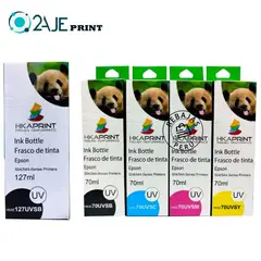 2AJE PRINT - Kit Tinta Compatible Epson 504/544 – 5 Tintas (Negro, Cian, Magenta, Amarillo) Gratis