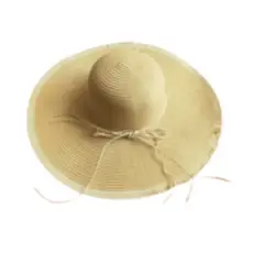 GENERICO - Sombrero Elegante Lazo Nena Amarillo Suave