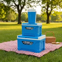 Pentha - Set Coolers Thermo Wagon 14L, 5L y 1 . 5L Ideal para la Playa Azul