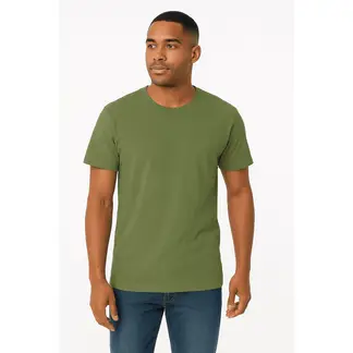 MANYA - Polo Básico de Algodón - Verde