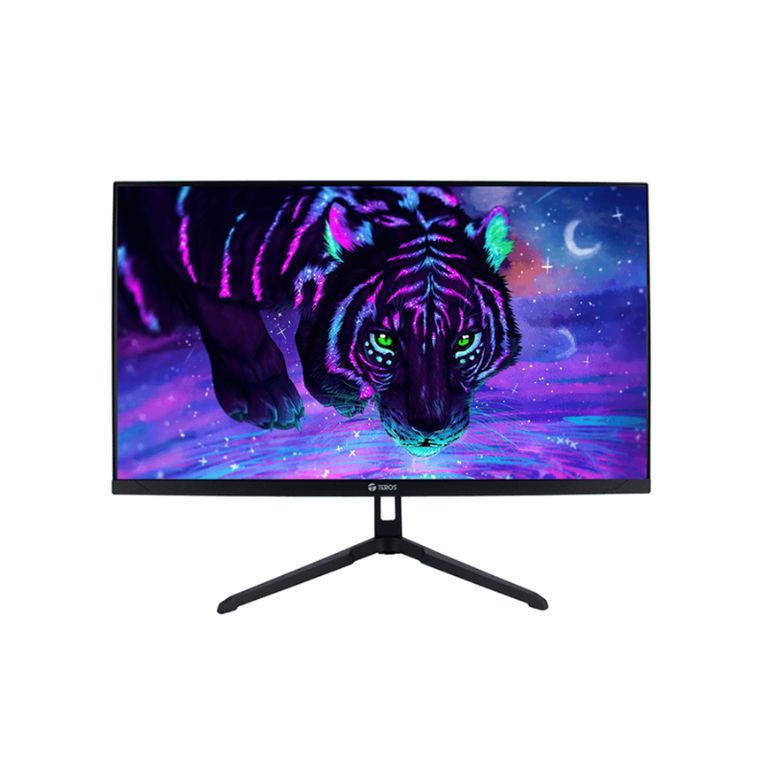 Monitor plano gaming TEROS TE-2475G 245 FHD VA 180Hz 1ms HDMI DP AUDIO OUT negro