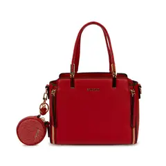 VIALE - Cartera Briganti Satchel BRI-CS2506 Rojo
