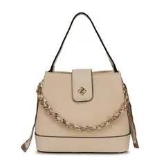 VIALE - Cartera Briganti Satchel BRI-CM2508 Hueso