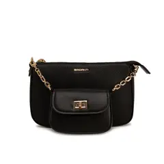 VIALE - Morral Briganti Crossbody BRI-MO2608 Negro