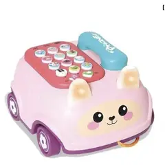 GENERICO - Teléfono jueguete interactivo de aprendizaje Phone Car