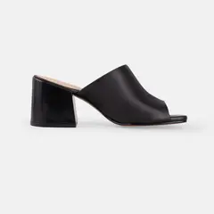 GINO BIGIONI - Sandalia Mujer de cuero CASSIRI Negro