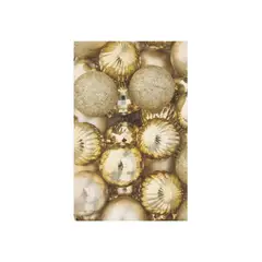 GENERICO - SET DE 20 BOLAS NAVIDEÑAS