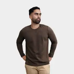 PAPIROS DENIM - Polo Waffer Manga Larga 100% algodón