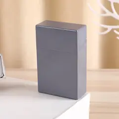 GENERICO - CAJA ACRILICO GRIS PARA PHOTOCARDS