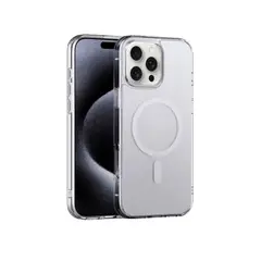 FUNDAANTIGOLPES - FUNDA SPACE CON CARGA INALÁMBRICA PARA IPH 16 PRO MAX