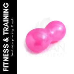 GENERICO - Pelota de Equilibrio Peanut para Yoga Rosado
