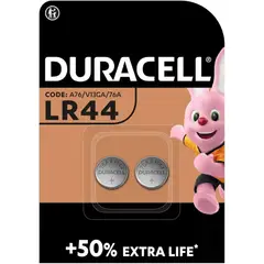 DURACELL - PILAS LR44 AG13 X 2 UNIDADES