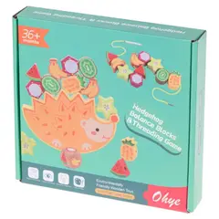 GENERICO - Juego de equilibrio de madera erizo