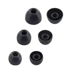 GENERICO - Almohadillas para audífono Beats Studio Buds Fit Pro Negro SML silicona