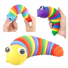 GENERICO - Pack 2 Gusanitos Móvil Didáctico para Niños