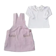 BEBELU - Conjunto Babycord Yuri Para Niña Bebelú
