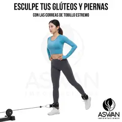 GENERICO - Tobilleras de Polea de Lona