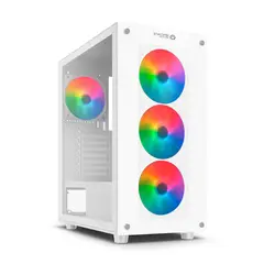 ENKORE - CASE GAMER RGB BLANCO FALCON ENK 5000W