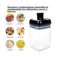 GENERICO - Set de 7 Contenedores Herméticos de Cocina