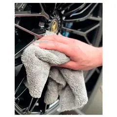 GENERICO - Toalla Gris Paño De Limpieza Y Lavado Para Auto Absorbente Reutilizable