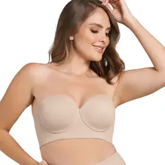 LEONISA - Brasier Mujer Strapless Leonisa.