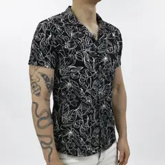 THE CULT - Camisa Hawaiana Relax Fit