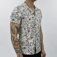 THE CULT - Camisa Hawaiana Relax Fit
