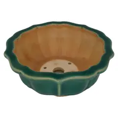 PERUBONSAI - MACETA ESMALTADA – YIXING – 15.0 X 15.0 X 7.0 cm