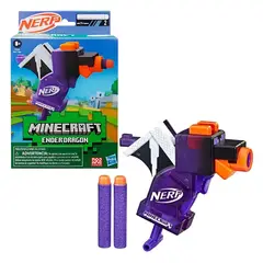 HASBRO - LANZADOR NERF MINECRAFT ENDER DRAGON