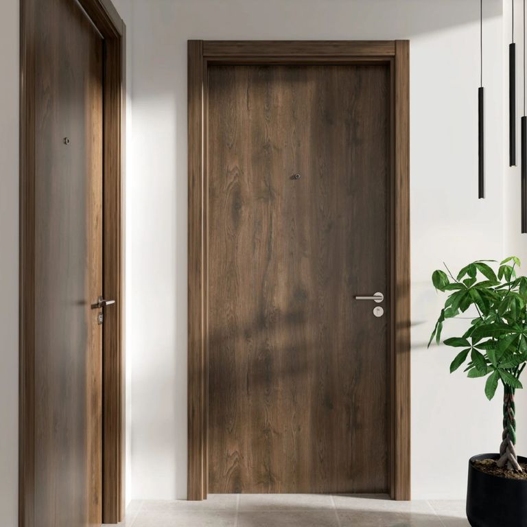Puerta de Melamina Casatto Interior - 60 x 210 cm - Bellota Pelikano