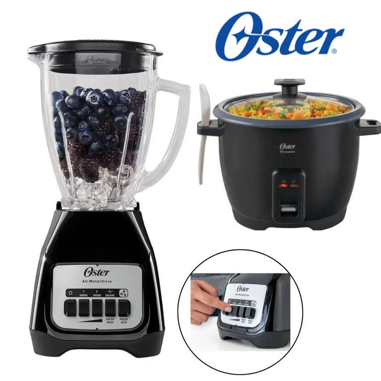 COMBO OLLA ARROCERA 1.8 LT + Licuadora BLSTKAGBPB