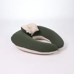 ACOLCHONADITOS - COJIN DE LACTANCIA - VERDE MILITAR ARENA